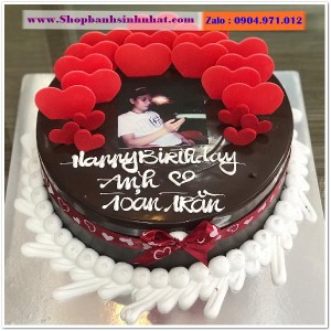 Bánh Sinh Nhật In Hình Ảnh - H128